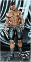 Fitting Morph - Cisco HD - GothZ - GShortZ n GBootZ2 for Genesis 8 Male by DZheng
