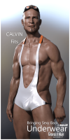 Fitting Morph - Calvin Fits - Bringing Sexy Back - Underwear for Genesis 8 Male
