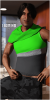 Fitting Morph - Liam HD - Urban Cool for Genesis 8 Male