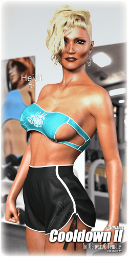 Fitting Morphs - Hi-Fashion - Heidi - Cooldown II for Genesis 8 Female by LilFlame