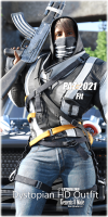 Fitting Morph - PAZ 2021 - Dystopian HD Outfit for Genesis 8 Male by Luthbelina