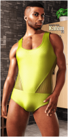 Fitting Morph - Calendar Guyz - Kalvin HD - Sporty Jump Suit for Genesis 8 Male