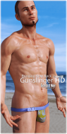 Bringing Sexy Back - Gunslinger HD for Genesis 8 Male