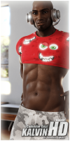 Calendar Guyz - Kalvin HD Morphs for Genesis 8 Male